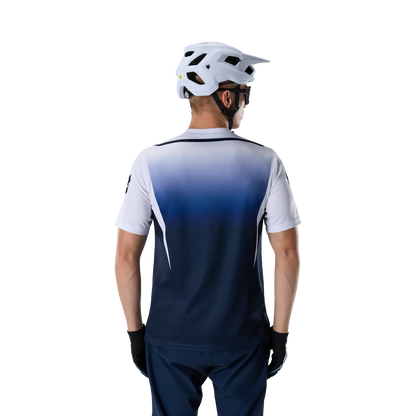 Maillot FOX RANGER FOUNDRY Manches Courtes Bleu