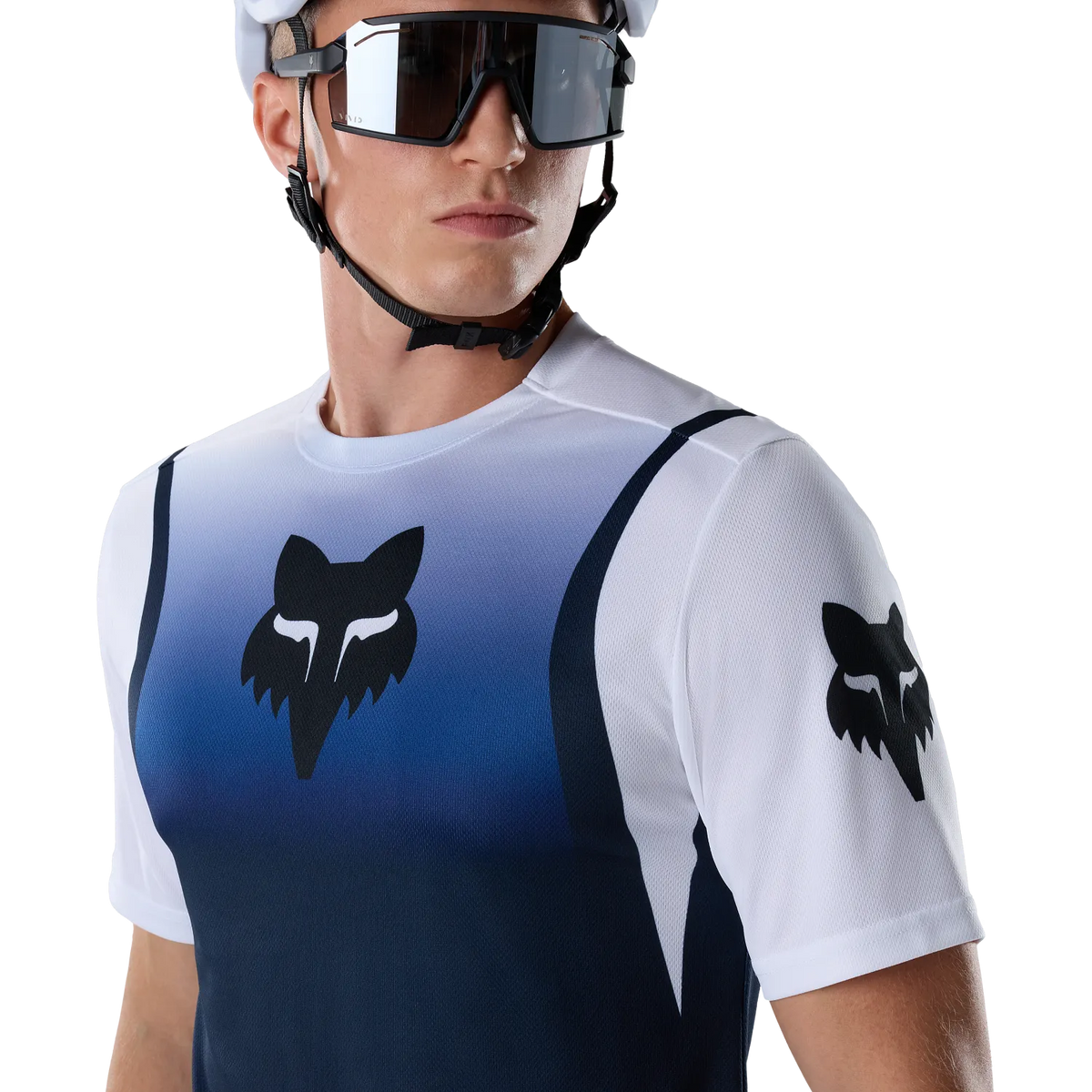 FOX RANGER FOUNDRY kortærmet trøje blå