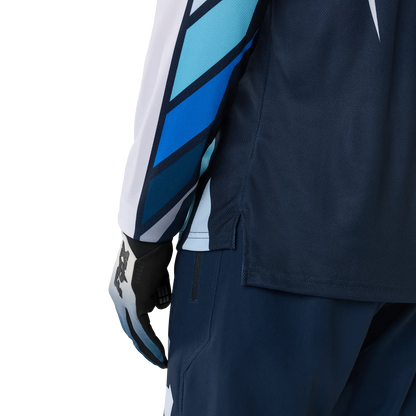 Maillot FOX RANGER FOUNDRY Manches Longues Bleu