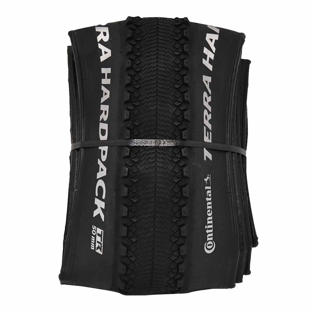 Dæk CONTINENTAL TERRA HARDPACK SHIELDWALL 700x50c Tubeless Ready Sort