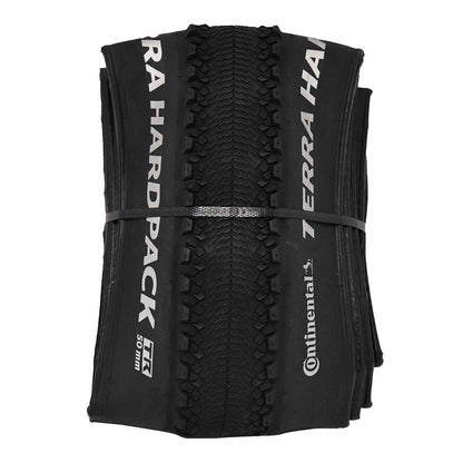 CONTINENTAL TERRA HARDPACK SHIELDWALL 700x50c Tubeless Ready -rengas, musta