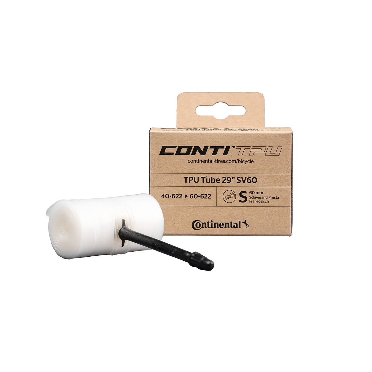 Cykelslange CONTINENTAL CONTITPU 700x40/60 Presta