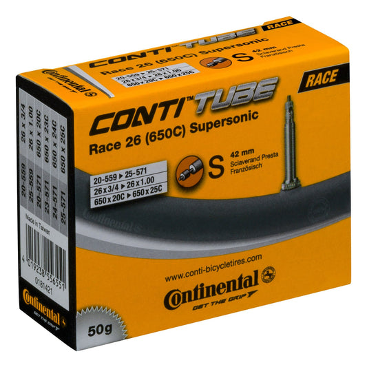 Binnenband CONTINENTAL RACE SUPERSONIC 650x20/25c Presta-ventiel