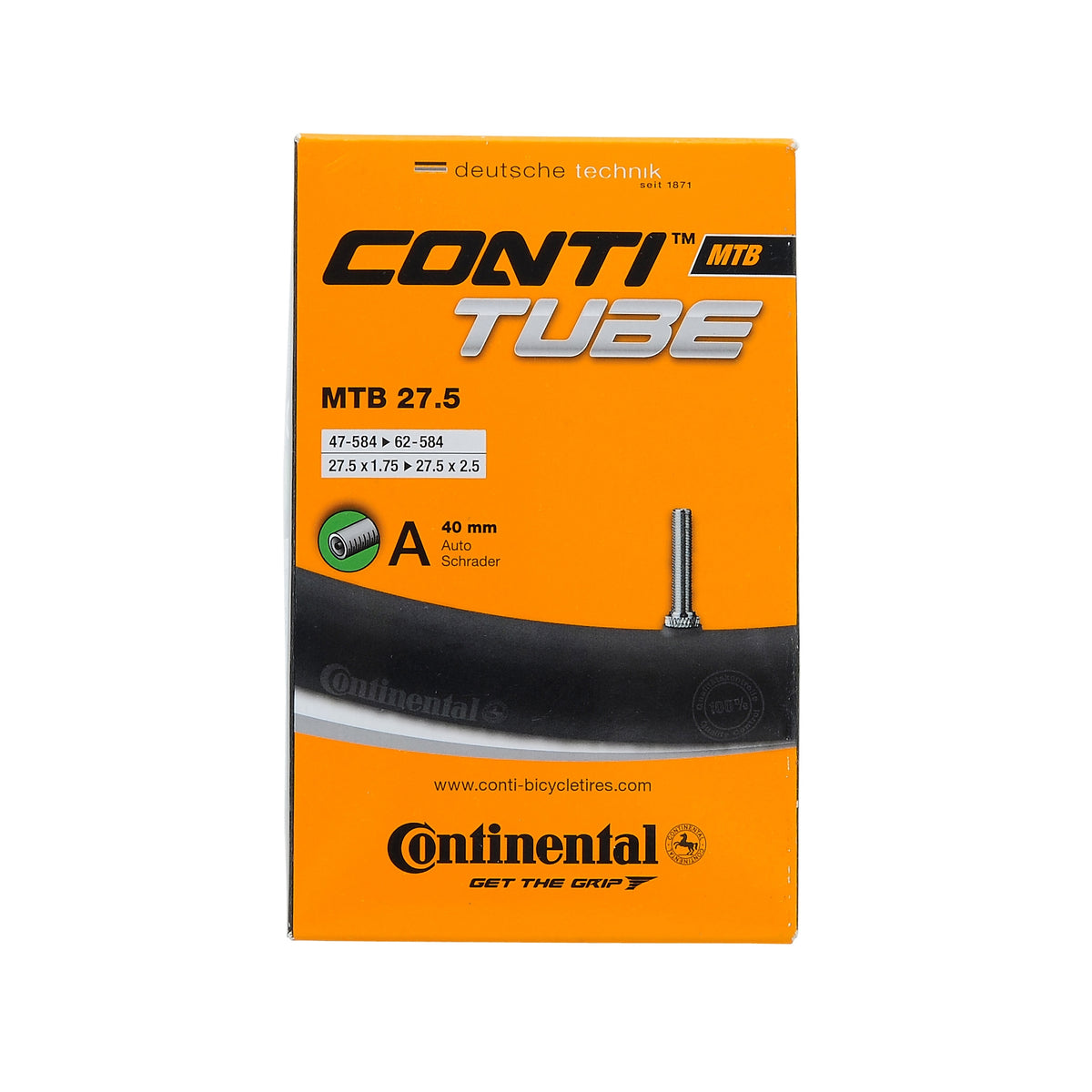Slang CONTINENTAL MTB 27.5x1.75-2.5 Schrader 40mm