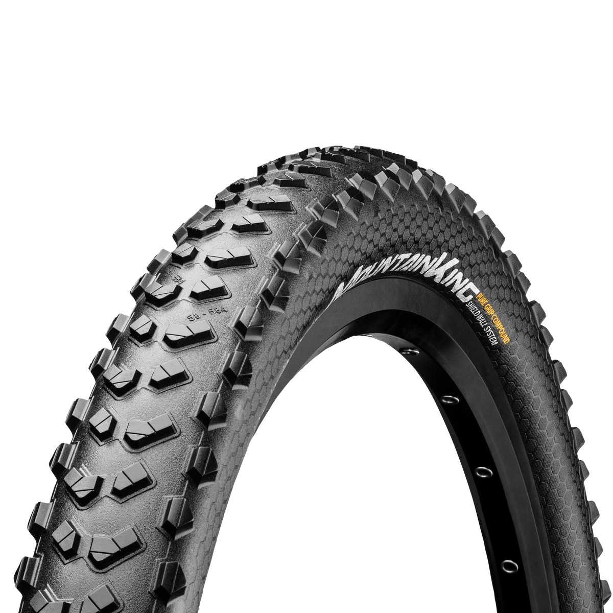 Dæk CONTINENTAL MOUNTAIN KING 29x2.30 ShieldWall Tubeless Ready Souple Sort