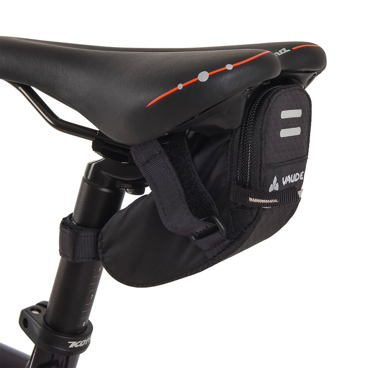 VAUDE RACE LIGHT Black Saddle Bag