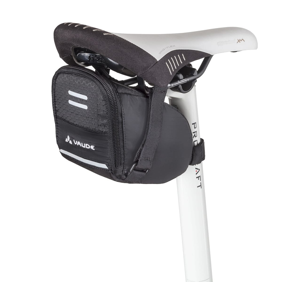 VAUDE RACE LIGHT Black Saddle Bag