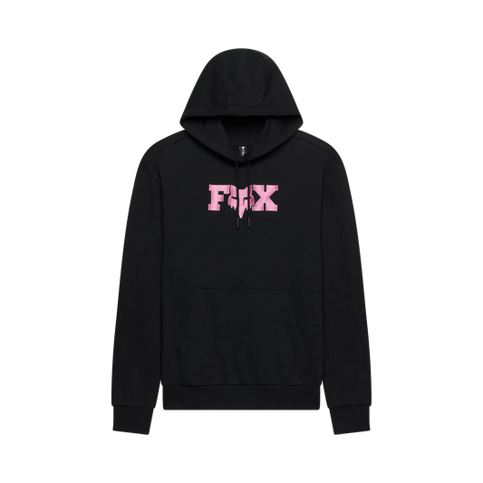 FOX F HEAD X FLEECE huvtröja för dam, svart