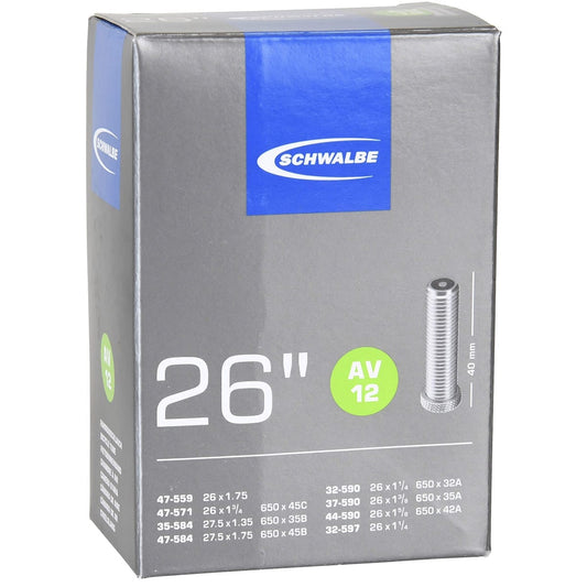 Slang SCHWALBE STANDARD AV 12 26x1,75 Butyl Schrader 40 mm 10423340