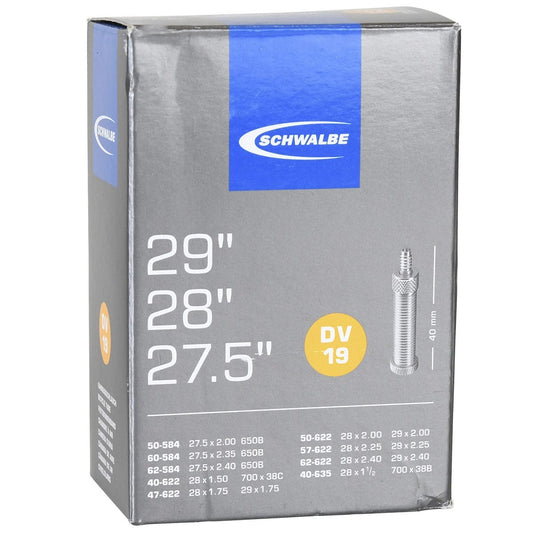 Binnenband SCHWALBE STANDARD DV 19 27,5/29x1,50/2,50 Dunlop 32 mm 10430311
