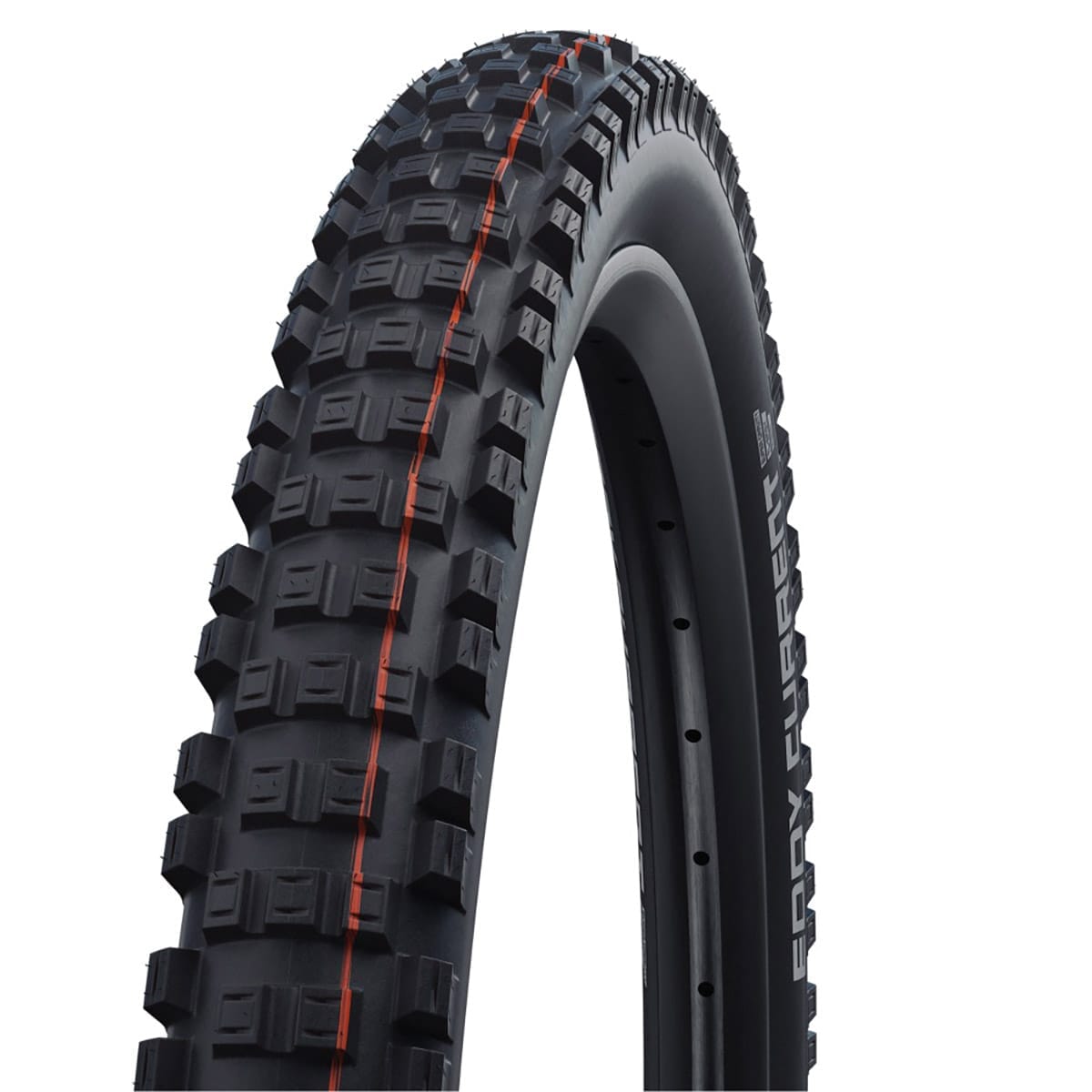 Dæk SCHWALBE EDDY CURRENT REAR 27.5x2.80 ADDIX SOFT SUPERTRAIL Tubeless Ready Foldbar Sort