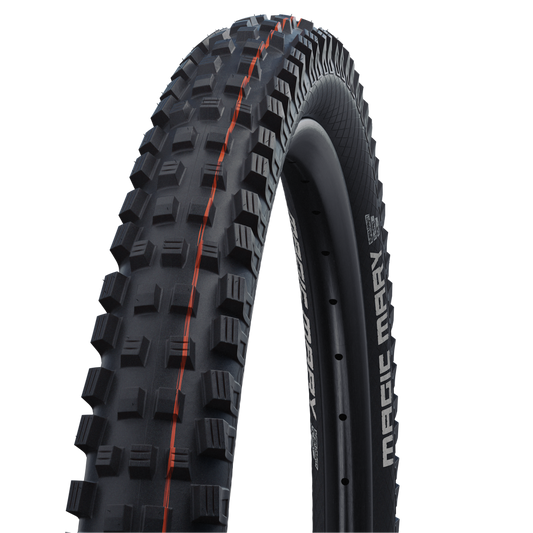 Däck SCHWALBE MAGIC MARY 29x2.40 ADDIX SOFT SUPERTRAIL Tubeless Ready Vikbart Svart