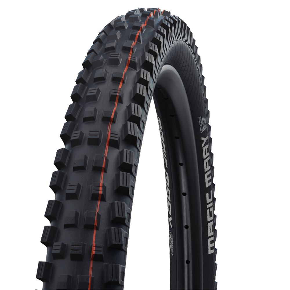 Däck SCHWALBE MAGIC MARY 29x2.60 ADDIX SOFT SUPERGRAVITY Tubeless Ready Vikbart Svart