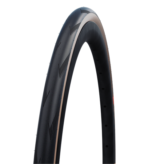 Däck SCHWALBE PRO ONE ADDIX Race Super Race V-Guard 700c Tubeless Ready Beige