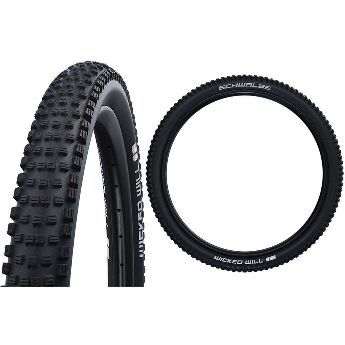 Dæk SCHWALBE WICKED WILL 29x2,40 Addix Performance TwinSkin Tubeless Souple 11654284