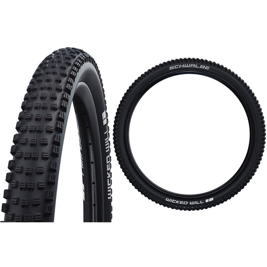 SCHWALBE WICKED WILL 27.5x2.60 Addix Performance TubeType Folding tyre 11654289