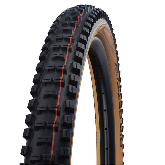 Opona SCHWALBE BIG BETTY 29x2.40 Super Gravity Addix Soft Tubeless Ready Składana Czarna/Brązowa