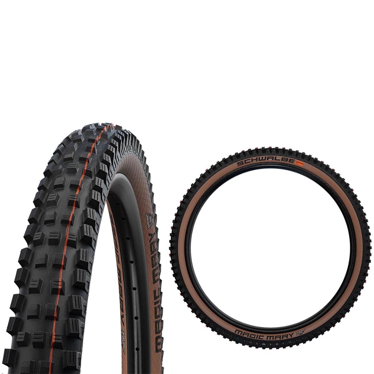 Däck SCHWALBE MAGIC MARY 27,5x2,40 Super Gravity Addix Soft Tubeless Easy Souple 11654381