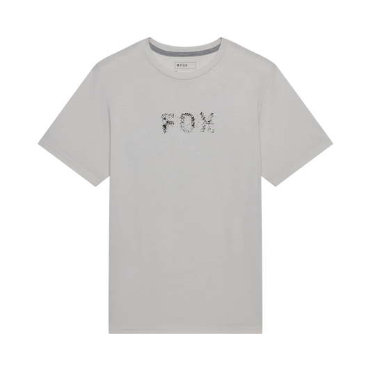 T-Shirt FOX SLOWBURN DRI-RELEASE Korte Mouwen Lichtgrijs