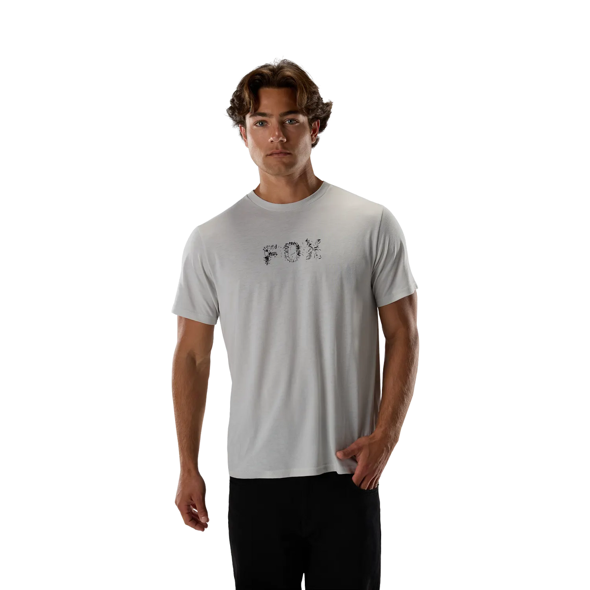 FOX SLOWBURN DRI-RELEASE T-shirt med korte ærmer Lysegrå
