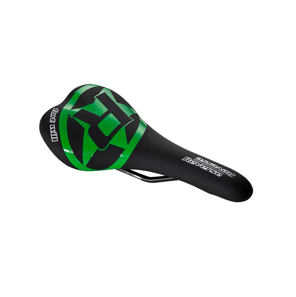 REVERSE COMPONENTS FORT WILL STYLE Saddle CrMo Rails Black/Green