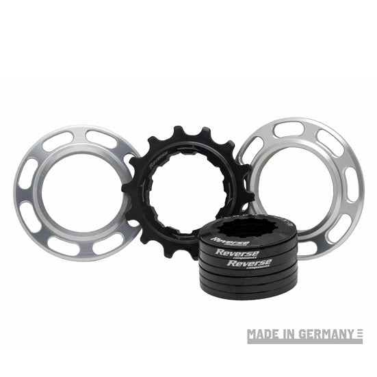 Single Speed-kit REVERSE COMPONENTS EXPERT för HG-nav Silver