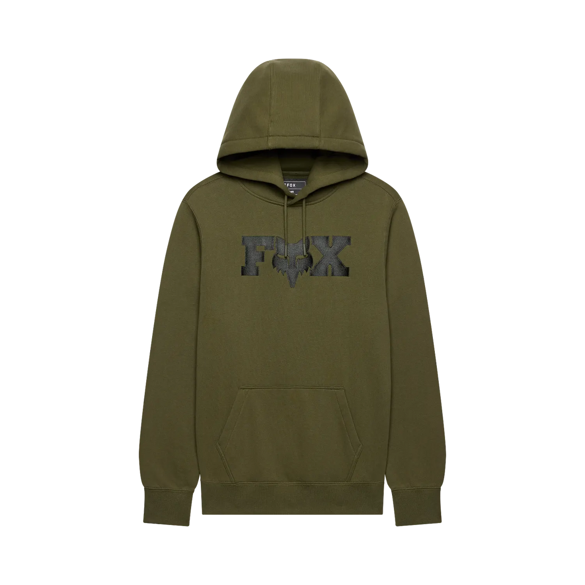 Grøn FOX F HEAD X FLEECE hættetrøje