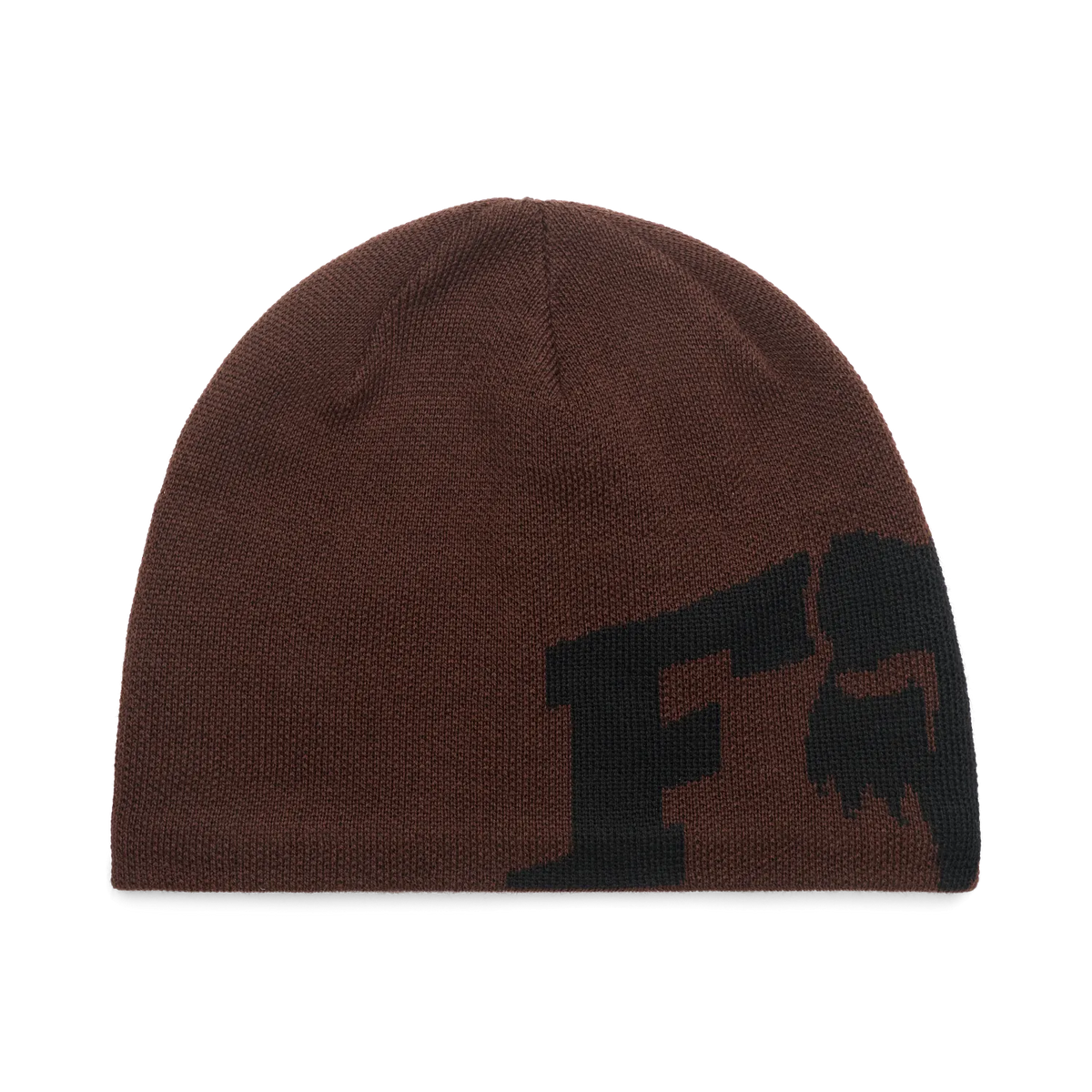 Čepice FOX F HEAD X JACQUARD Káva