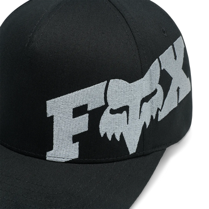 Șapcă FOX F HEAD X FLEXFIT neagră