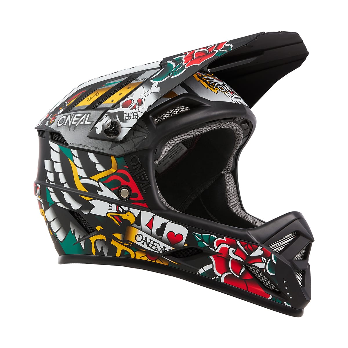 Kask Rowerowy Górski O'NEAL BACKFLIP INKED Wielokolorowy