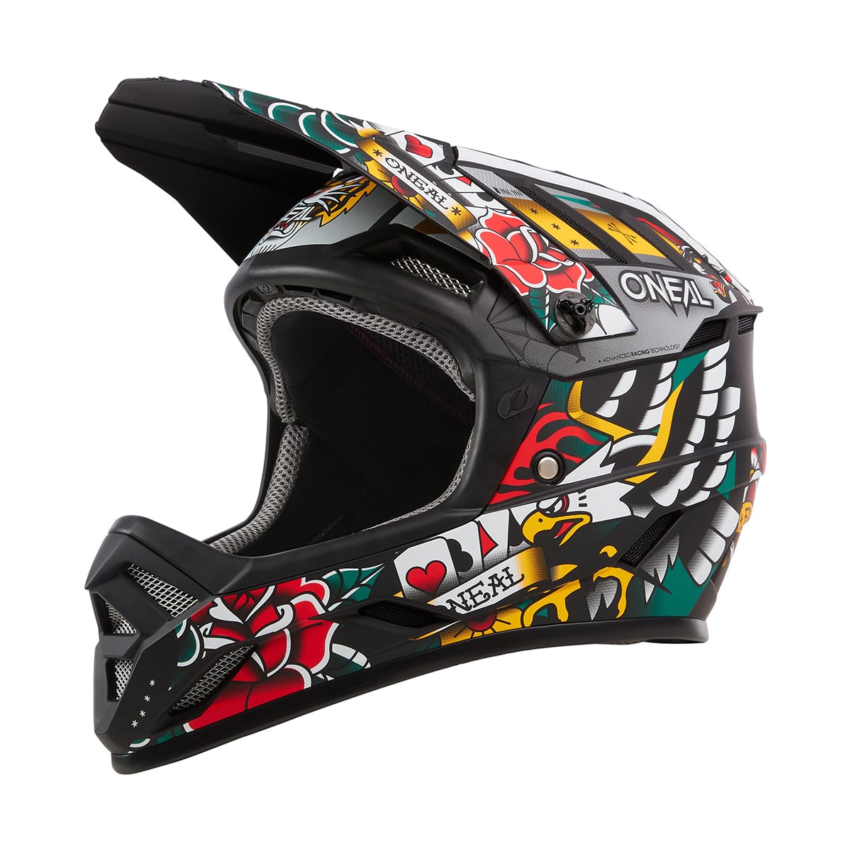 Kask Rowerowy Górski O'NEAL BACKFLIP INKED Wielokolorowy