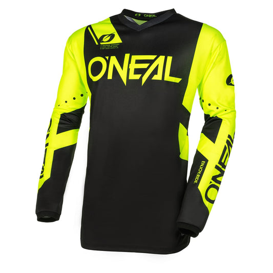 O'NEAL ELEMENT RACEWEAR Jersey Black/Fluo Yellow