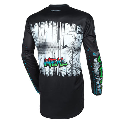 O'NEAL ELEMENT RANCID Jersey Black/White