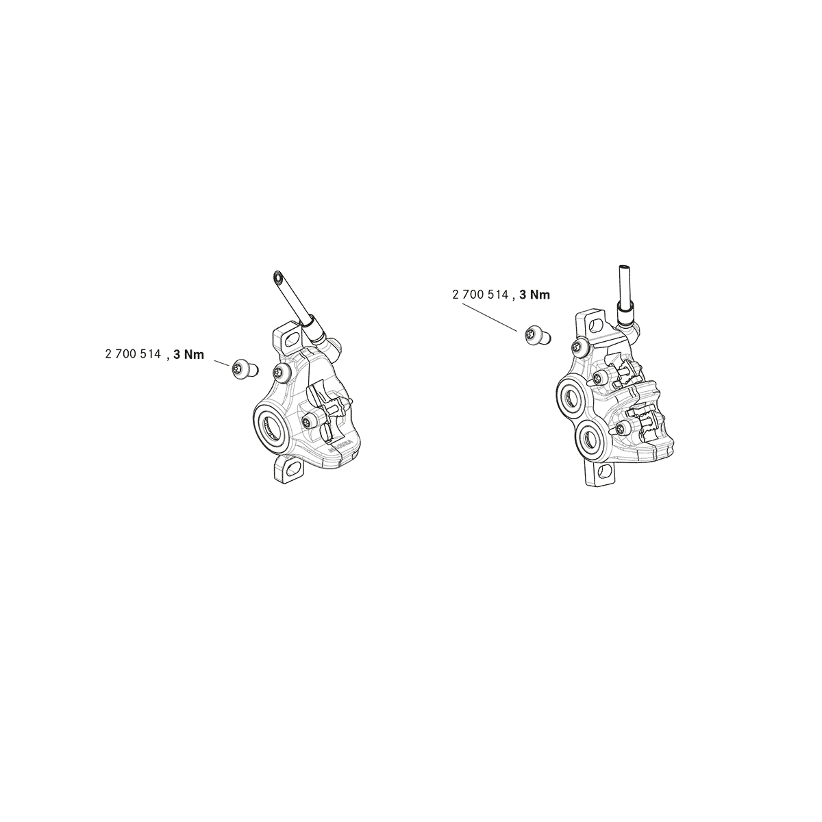 MAGURA EBT Bleed Screw for MT Brake Calipers (x5)