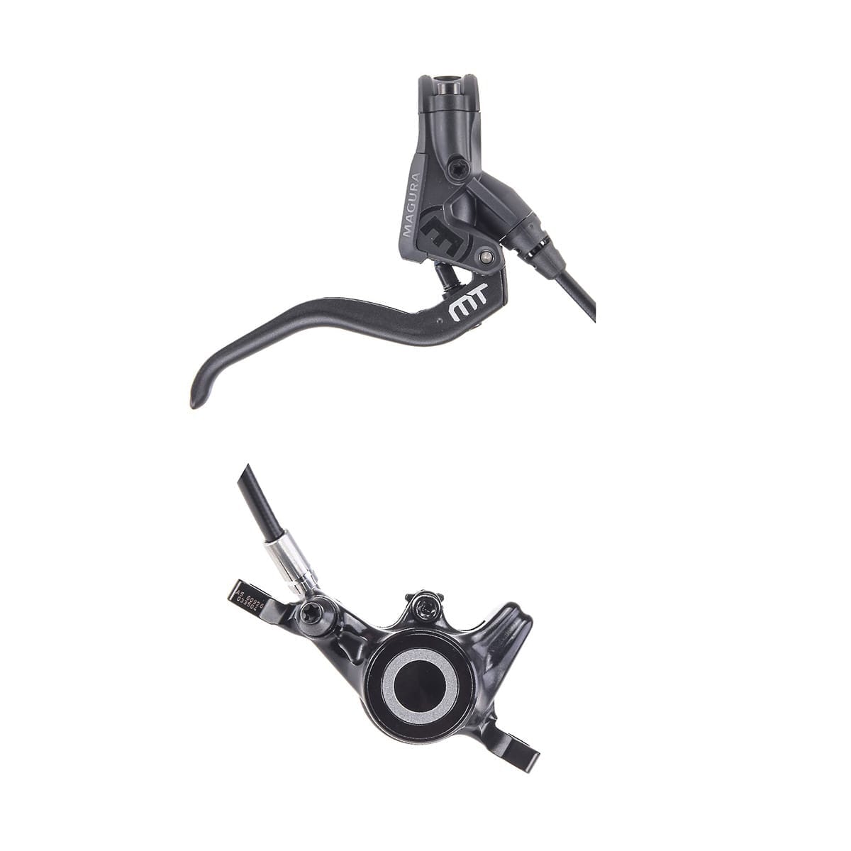 MAGURA MT4 Forbremse eller Bagbremse Uden Skive Sort