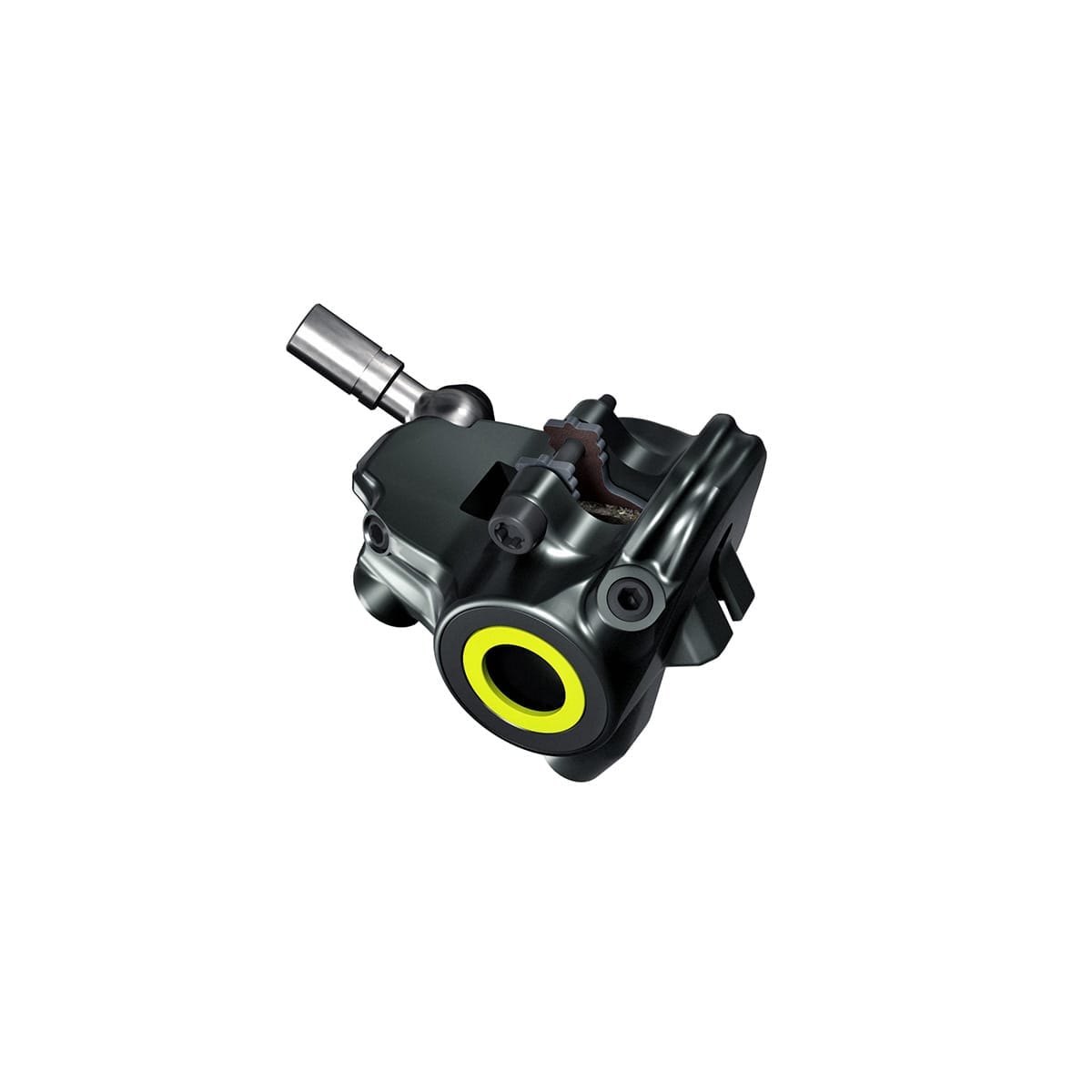 Voor- of Achterwielremmen MAGURA MT8 SL FLATMOUNT Zonder Schijf Grijs