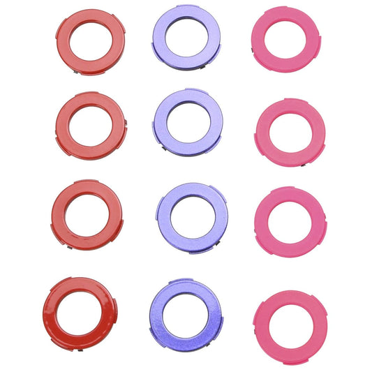 Kit med 6 ögonringar MAGURA för bromsok med 4 kolvar Lila, Röd, Rosa