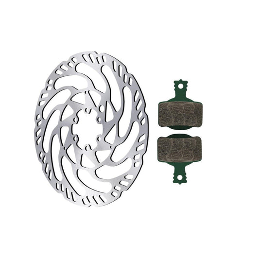 Skiva MAGURA MDR-C + Bromsbelägg 7.S MT eSTOP 6 Hål Silver