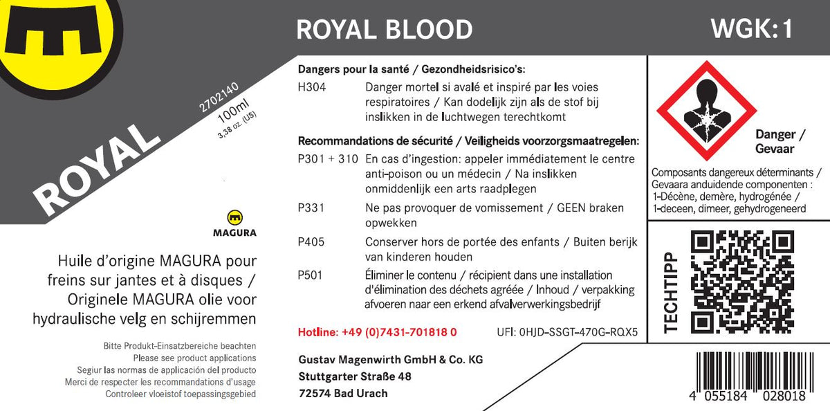 MAGURA ROYAL BLOOD Mineraalijarruneste (1L)