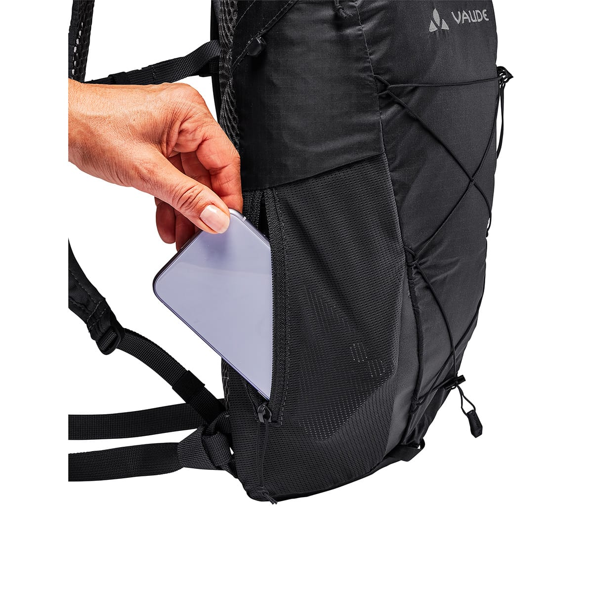 Rygsæk VAUDE UPHILL 8 L Sort