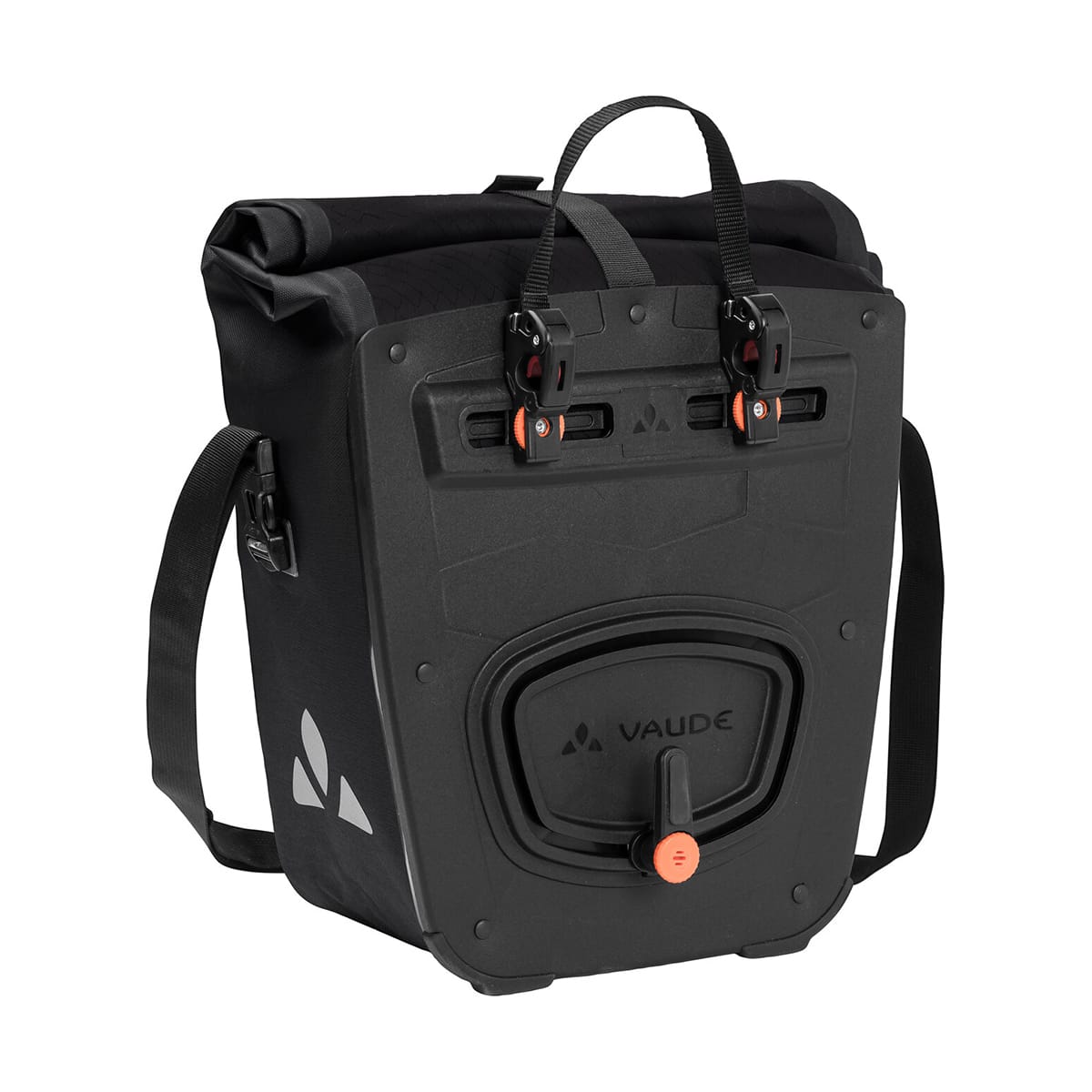 Par af bagagebærertasker VAUDE AQUA FRONT 28 L Sort