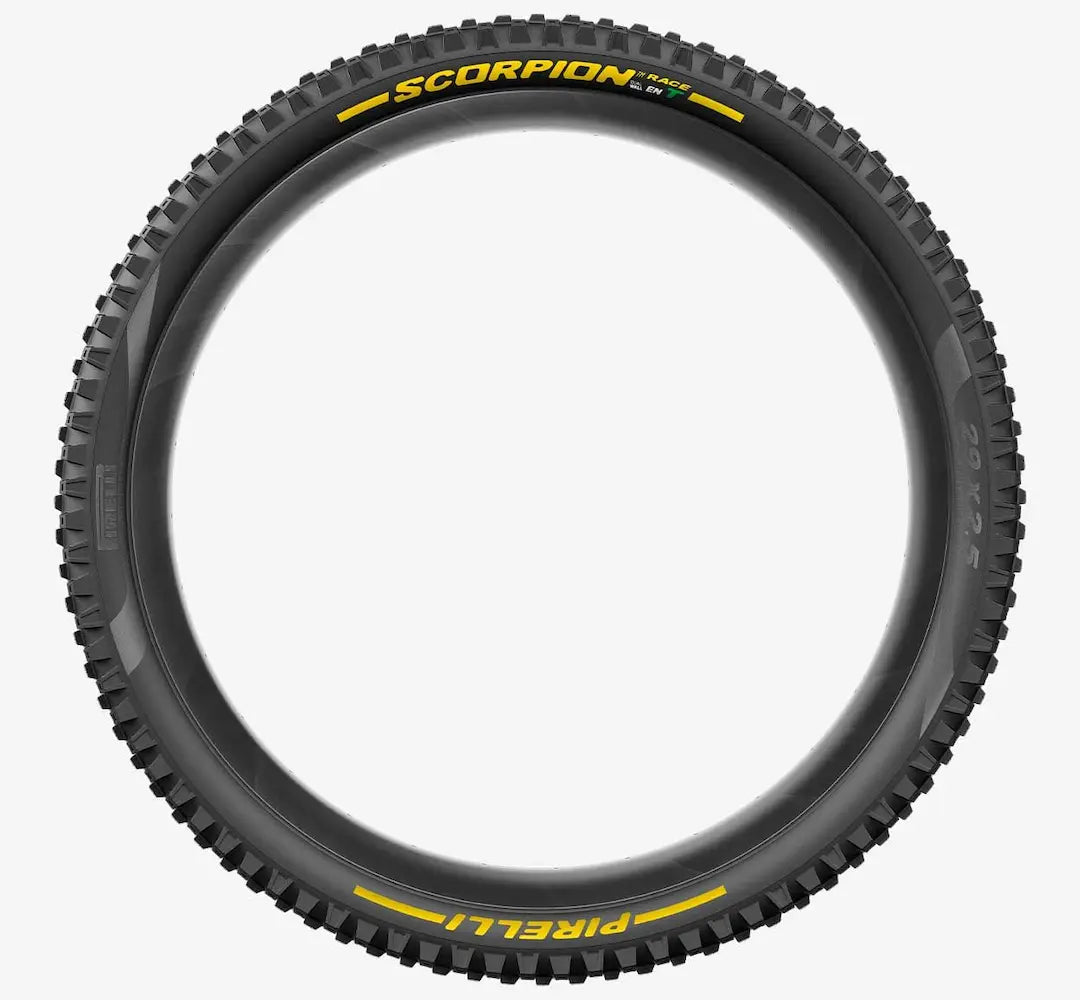 Opona PIRELLI SCORPION RACE ENDURO T 29x2.5 Tubeless Ready Souple Czarny/Żółty 4191400