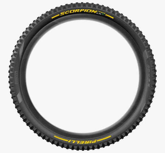 Band PIRELLI SCORPION RACE ENDURO T 29x2.5 Tubeless Ready Souple Zwart/Geel 4191400