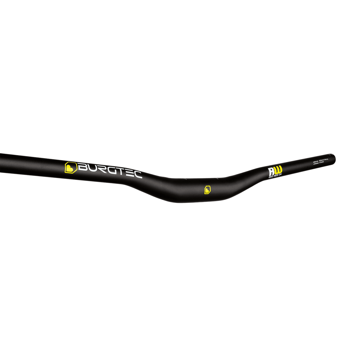 Τιμόνι BURGTEC RIDE WIDE DH Rise 22.5mm 800mm Μαύρο