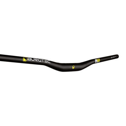 Řídítka BURGTEC RIDE WIDE DH Rise 22.5mm 800mm Černá