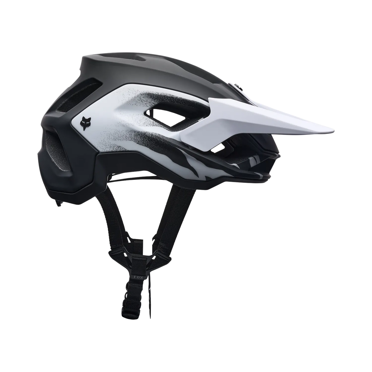 Juniorská helma na horské kolo FOX SPEEDFRAME MIPS CHARGE černá/bílá
