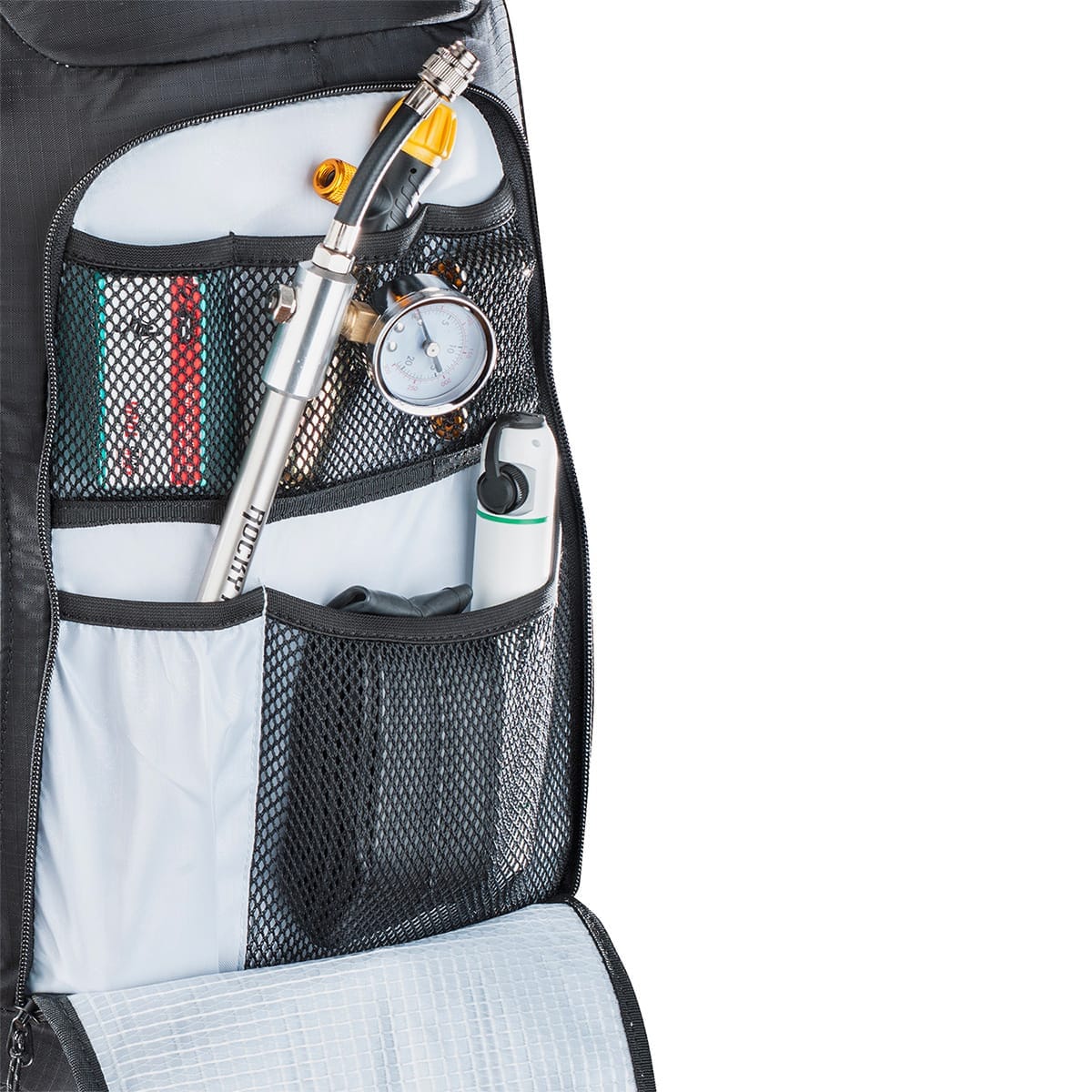 EVOC PROTECTOR FR ENDURO BLACKLINE 16 Black Backpack with Integrated Back Protector