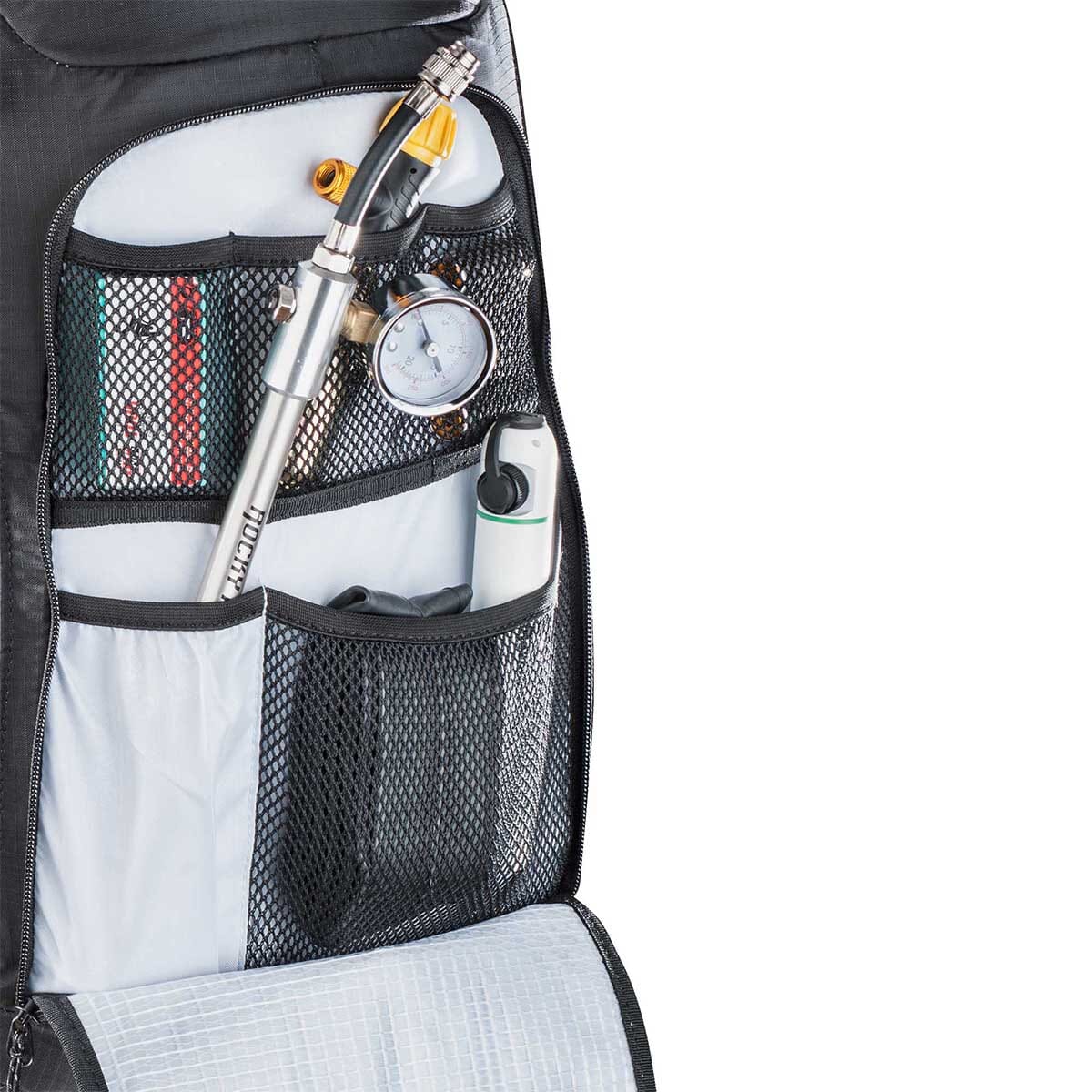 EVOC FR PROTECTOR TOUR 30L Black Backpack with Back Protector