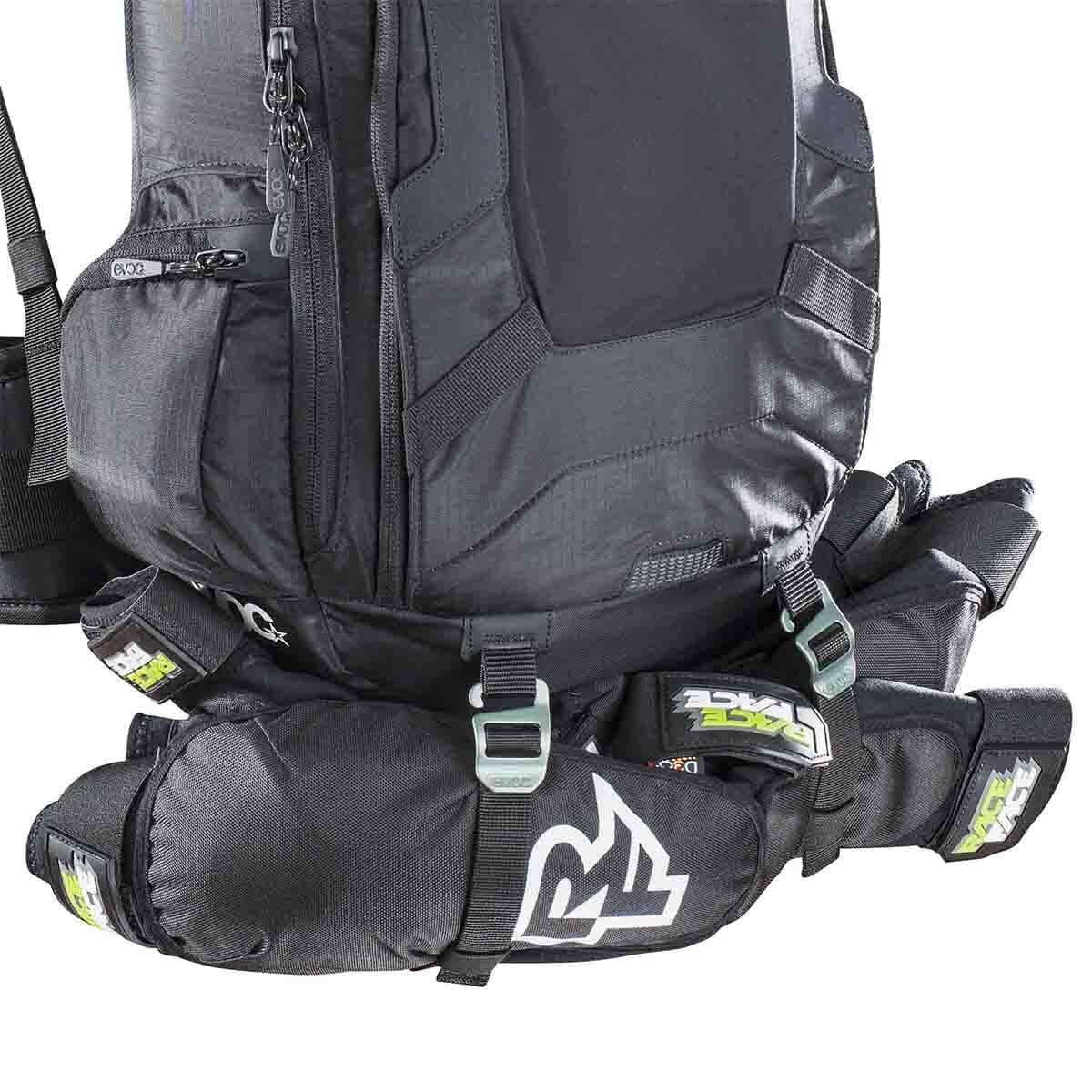 EVOC FR PROTECTOR TOUR 30L Black Backpack with Back Protector