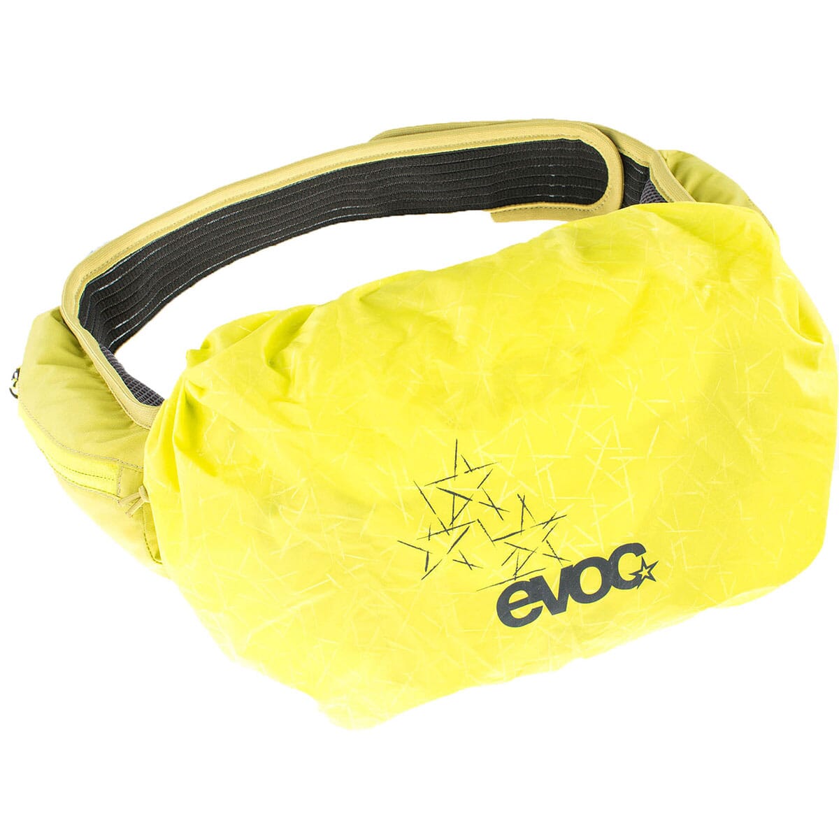 Regncover EVOC RAINCOVER SLEEVE til Bananataske HIP PACK Gul